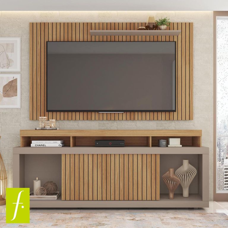 Mesa de TV New Oscar 65'' con Panel