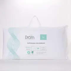 DROM - Almohada Memory Foam Viscodream King 42x83cm