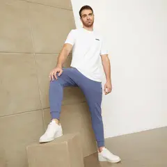 DIADORA - Pantalón de Buzo Jogger Algodón Deportivo Hombre