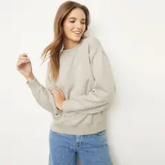 SYBILLA - Polera Manga Larga Algodón Mujer