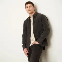 DENIMLAB - Camisa Manga Larga Algodón Hombre