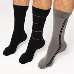 NEWPORT - Pack 3 Medias Algodón Hombre