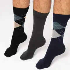 NEWPORT - Pack 3 Medias Algodón Hombre