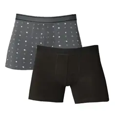 BASEMENT - Pack 2 Boxer Algodón Hombre