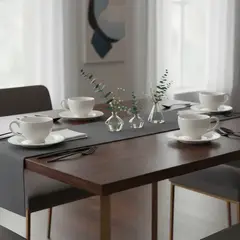 ROBERTA ALLEN - Set x4 Tazas de Café con Plato Libélula