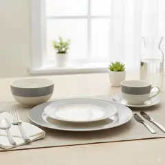 BENETTON - Juego de Vajilla Porcelana 30 Piezas Sicilia