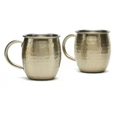 BASEMENT HOME - Set X2 Mug Moscow Mule Antique