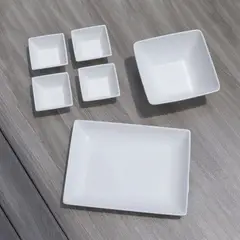 BASEMENT HOME - Fuentes Servir Essential 6 Piezas Blanco