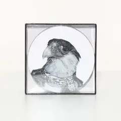 BASEMENT HOME - Set X4 Posavasos Black Bar