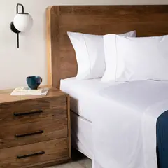 BASEMENT HOME - Juego De Sábanas Washed 100% Algodón 200 Hilos