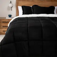 BASEMENT HOME - Edredon Mink Con Sherpa