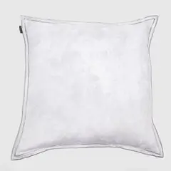 BASEMENT HOME - Cojín Artic 100% Algodón Relleno Plumas 60x60cm