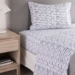 MICA - Juego de Sábanas Estampadas 100% Algodón 180 Hilos