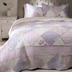 ROBERTA ALLEN - Cubrecama Patch Con Sherpa