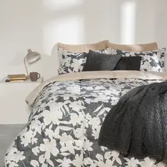 MICA - Edredón Estampado Reversible Floreado