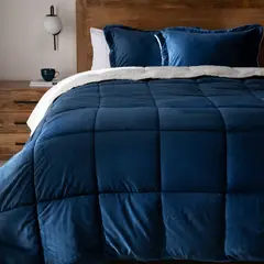 BASEMENT HOME - Edredon Mink Con Sherpa