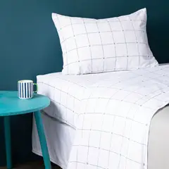 BENETTON - Juego de Sábanas Estampadas 100% Algodón 180 Hilos