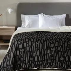 MICA - Edredón Estampado Con Sherpa
