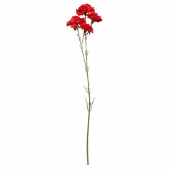 MICA - Flor Decorativa Clavel Rojo 77cm