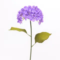 MICA - Ramo Flor Decorativa Hortensia Lavanda 60cm