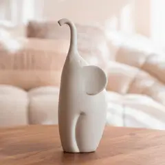 ROBERTA ALLEN - Adorno Elefante Pie Blanco 29cm