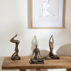 BASEMENT HOME - Adorno Bailarina Julia de Cabeza 23x8x6cm