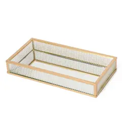 ROBERTA ALLEN - Caja Vidrio Gold 20cm