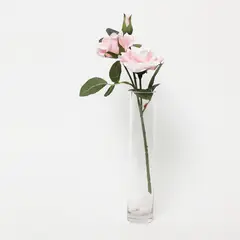 MICA - Ramo De Rosas Decorativas Rosadas 37cm