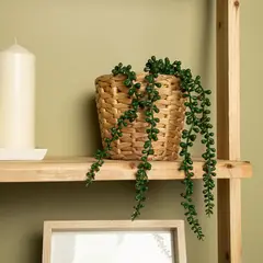 MICA - Rama Decorativa De Rosario Verde 75cm