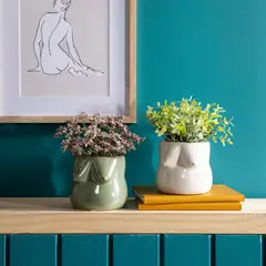 MICA - Maceta Pecho Green