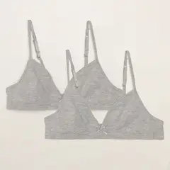 ELEVEN - Pack X2 Sostenes Niña Algodón