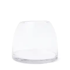 MICA - Florero Redondo de Vidrio 17x14cm