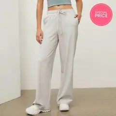 SYBILLA - Pantalón Wide Casual Mujer