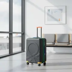 BENETTON - Maleta Grande Vintage