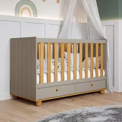 MICA KIDS - Cuna Con Cajones Delice Nature