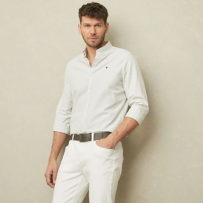 Camisa 100% Algodón Hombre