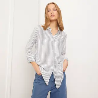 BASEMENT - Blusa Manga Larga Mujer
