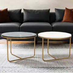 BASEMENT HOME - Set x2 Mesas de Centro Trento