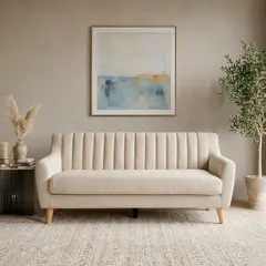 MICA - Sofá Taylor 3 Cuerpos Tela