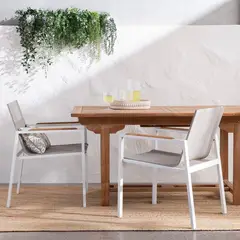 BASEMENT HOME - Set X2 Sillas De Comedor De Terraza Glasgow