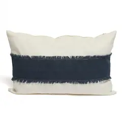 BASEMENT HOME - Funda De Cojín Design Azul 40x60cm