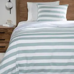 BASEMENT HOME - Funda Plumón Rayas 100% Algodón