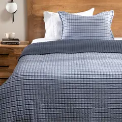 BASEMENT HOME - Cubrecama Estampado Cuadros