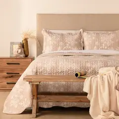 ROBERTA ALLEN - Cubrecama Estampado Viña