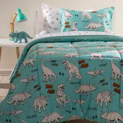 MICA KIDS - Juego De Cama: Edredón + Juego De Sábanas Crew 1.5p