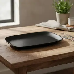 BASEMENT HOME - Fuente Rectangular Cerámica Gres 36x23 cm