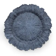 ROBERTA ALLEN - Plato Base 33cm Azul Market Heritage