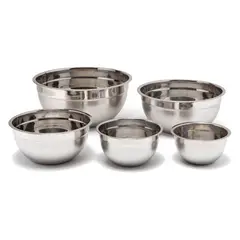 MICA - Set X5 Bowls Acero Inoxidable