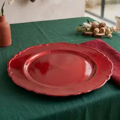 ROBERTA ALLEN - Plato De Sitio Roma Rojo
