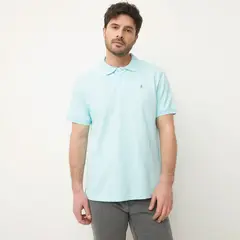 NEWPORT - Polo Piqué Manga Corta Casual Hombre Algodón